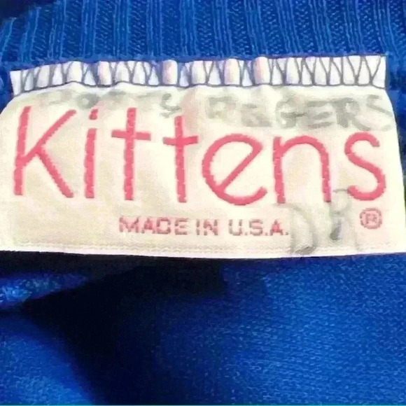 Vintage Full Length Embroidered Pullover Robe Gown Teddy Bears & Hearts Size M - Picture 5 of 7